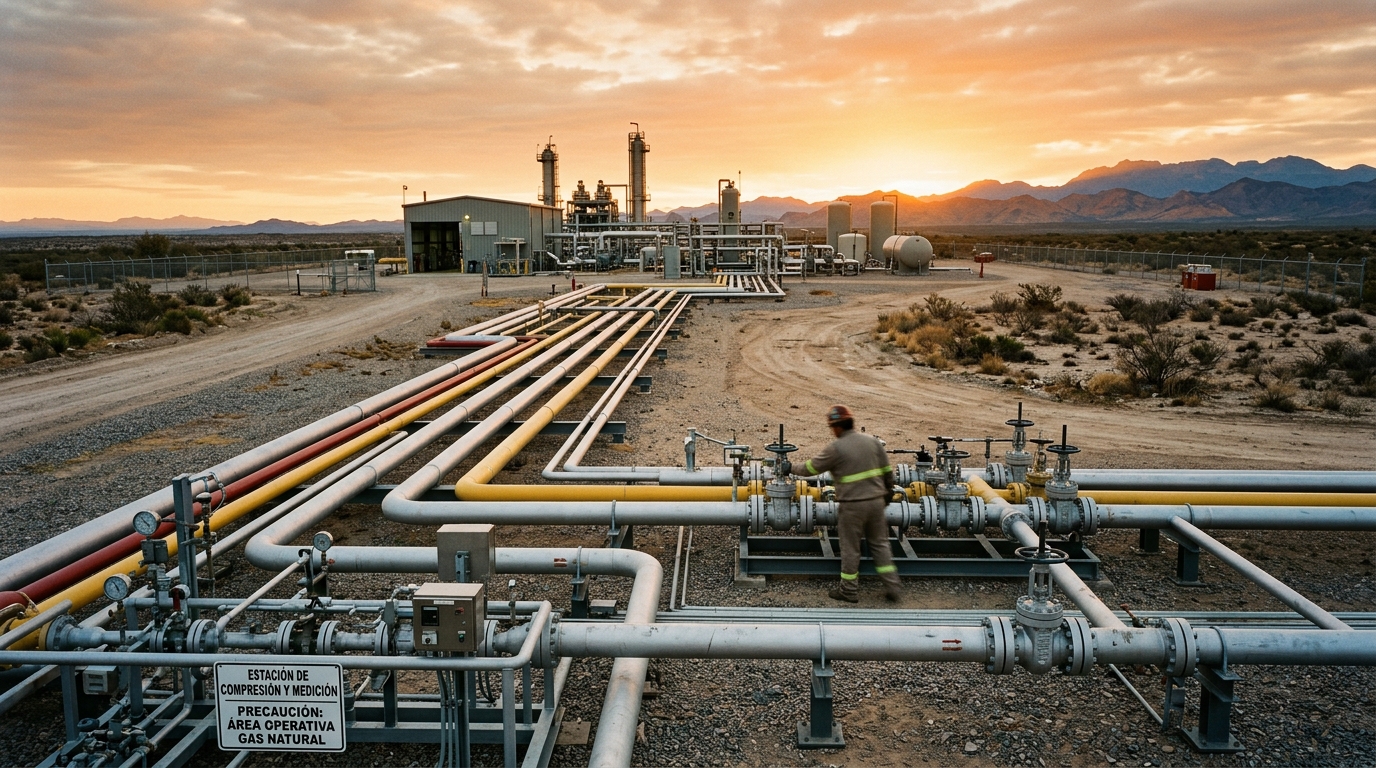 Cenagas reporta que México tiene gas para tres días si EE.UU. corta el suministro
